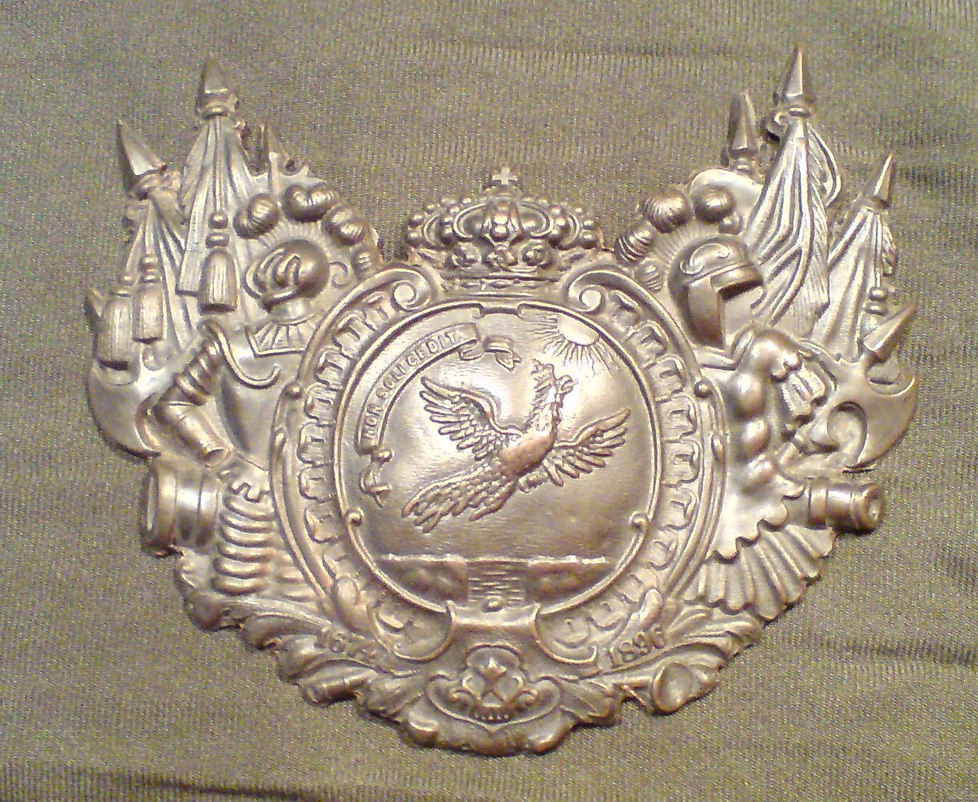 Odznak z Pruského gorgetu